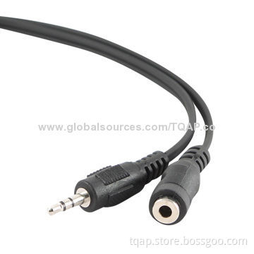 3.5mm stereo audio extension cable, 1.5m